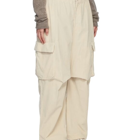 Lauren Manoogian Velvet Cargo Pants - Picture 2 of 4